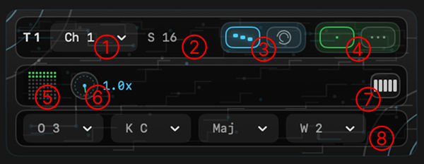 softBall track settings view
