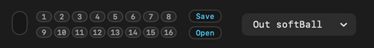 softBall snap save midi settings view